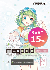 Synthesizer V 2 AI Megpoid Studio Pro Starter Pack